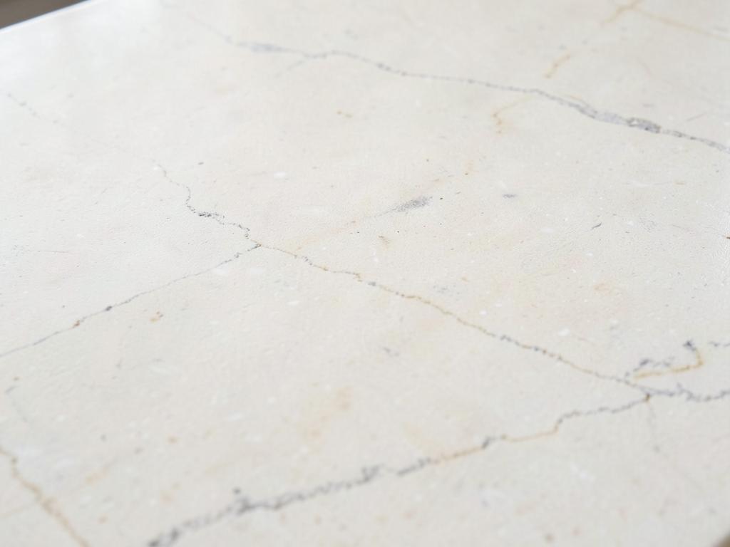 Zero-silica engineered stone benchtop surface texture
